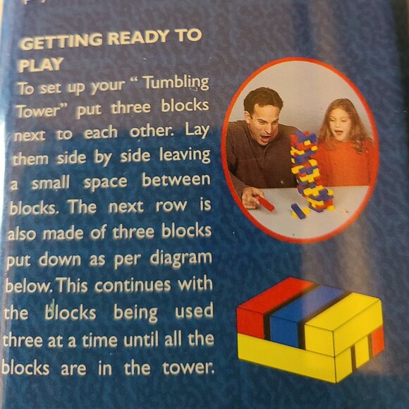 COLLECTOR'S RAINBOW TUMBLING TOWER BY CARDINAL  FROM1999 - Picture 6 of 7